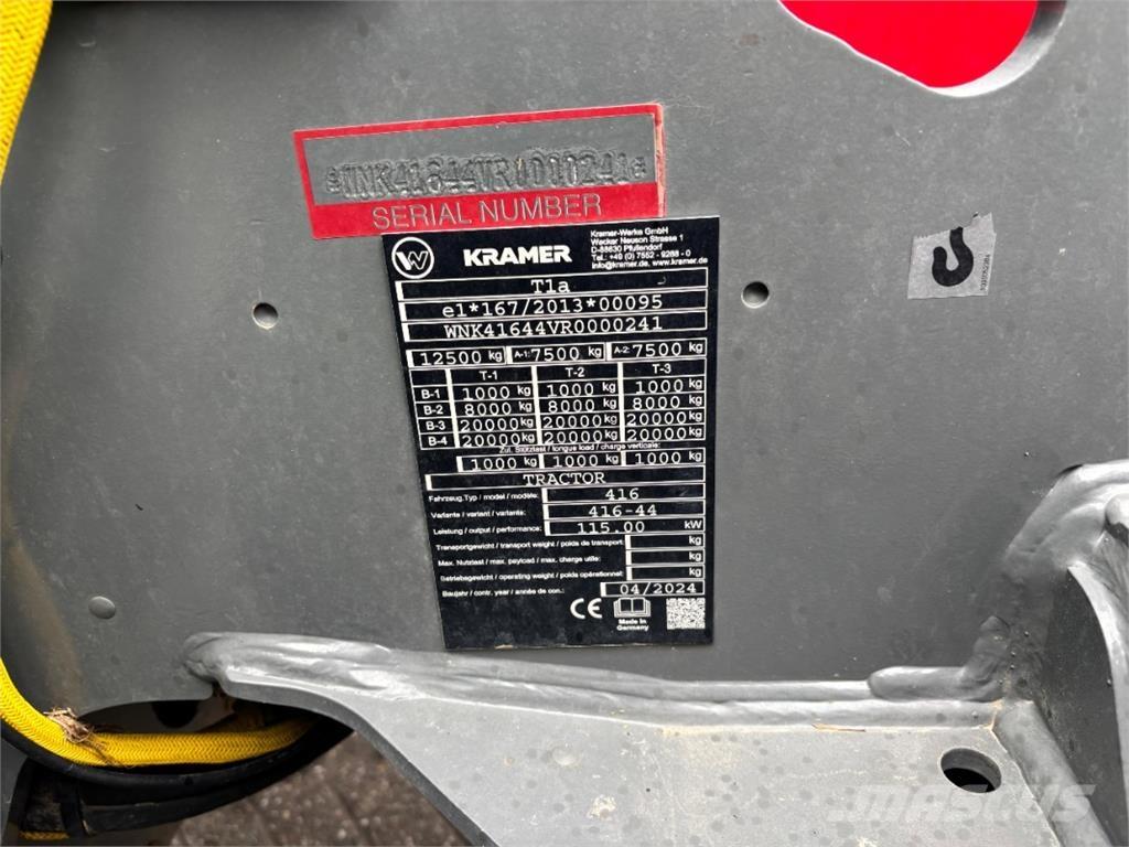 Kramer KT557 Teleszkópos rakodók