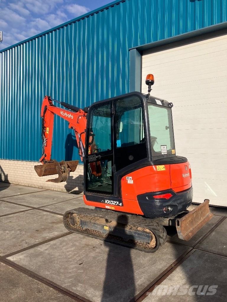 Kubota KX 027-4 Mini kotrók < 7t