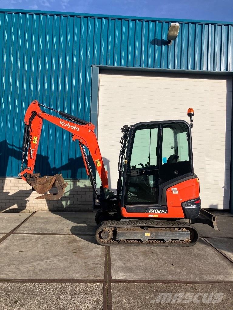 Kubota KX 027-4 Mini kotrók < 7t