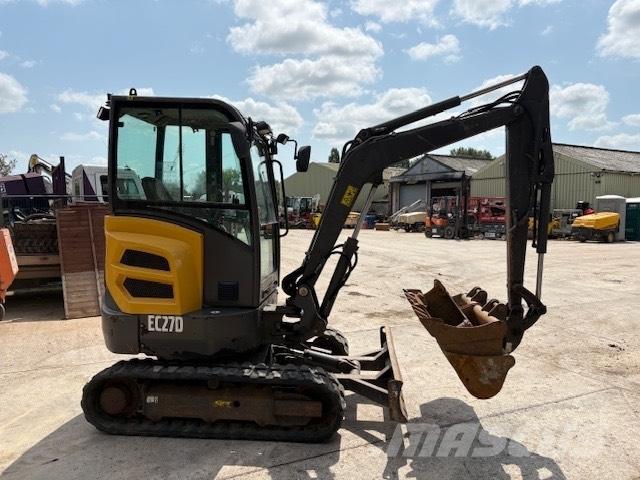 Volvo EC 27 D Mini kotrók < 7t