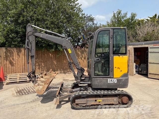 Volvo EC 27 D Mini kotrók < 7t