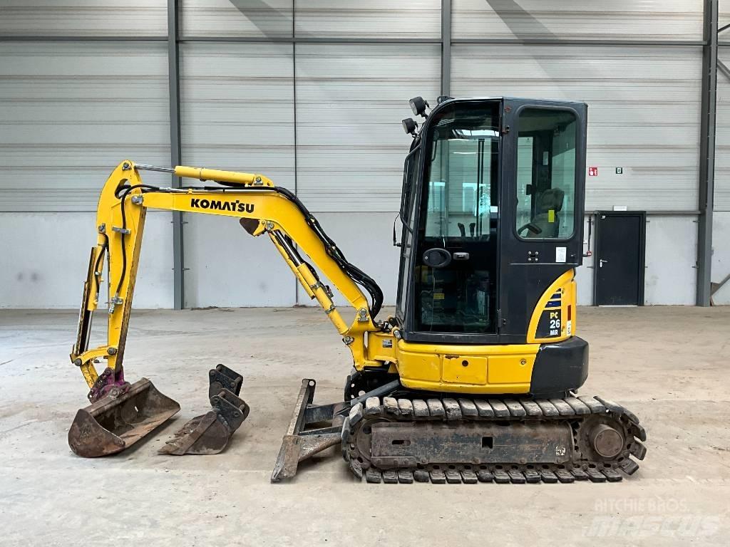 Komatsu PC 26 MR-3 Mini kotrók < 7t