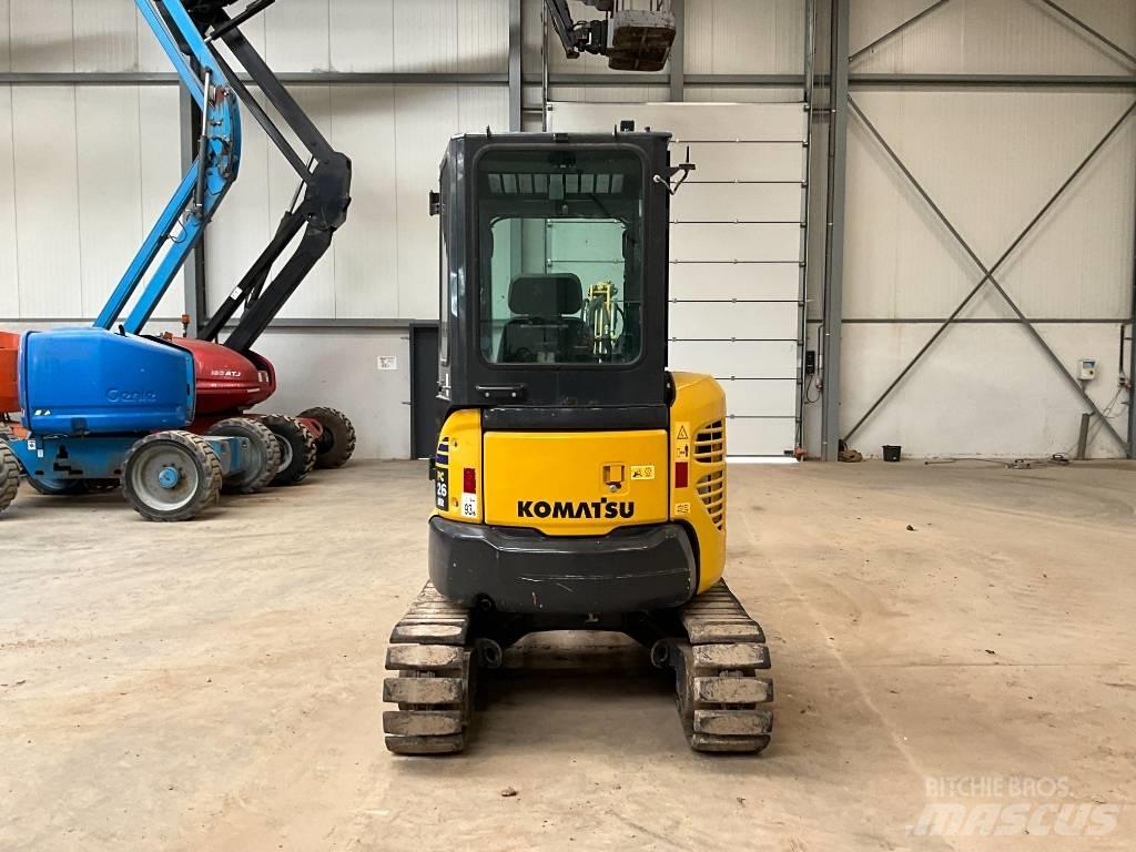 Komatsu PC 26 MR-3 Mini kotrók < 7t
