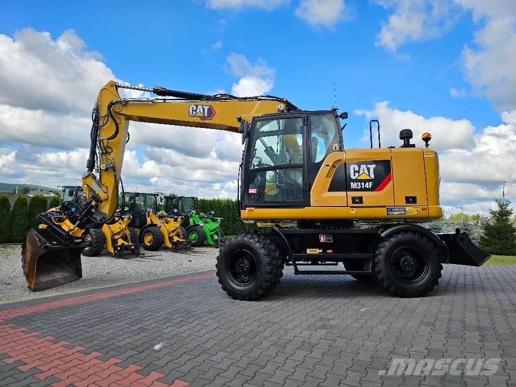 CAT M 314 F Gumikerekes kotrók
