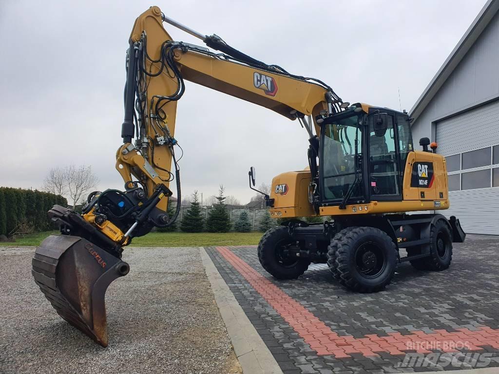 CAT M 314 F Gumikerekes kotrók