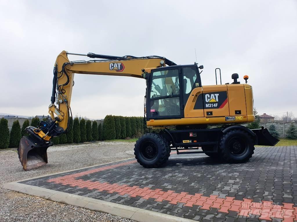 CAT M 314 F Gumikerekes kotrók