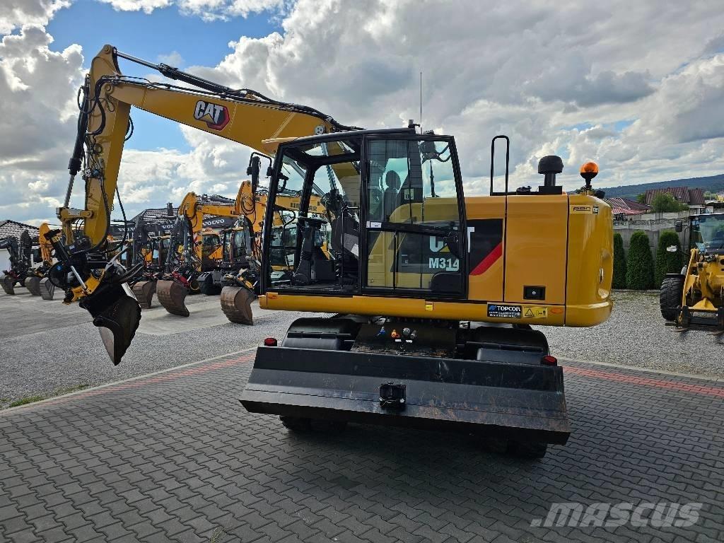 CAT M 314 F Gumikerekes kotrók