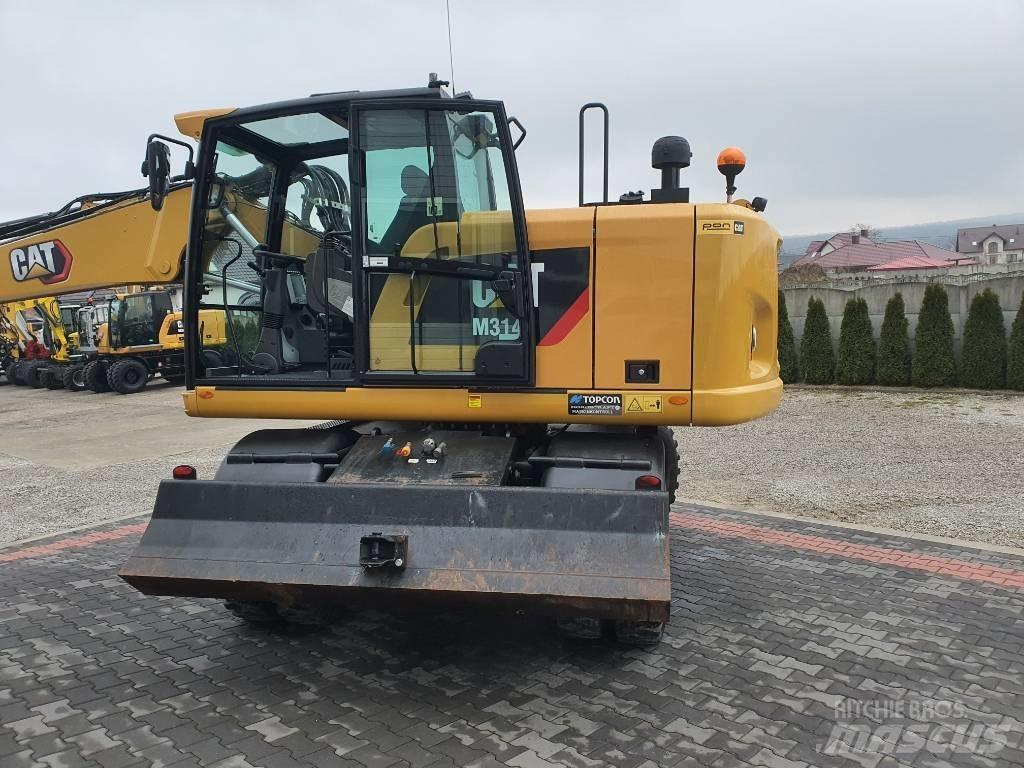 CAT M 314 F Gumikerekes kotrók