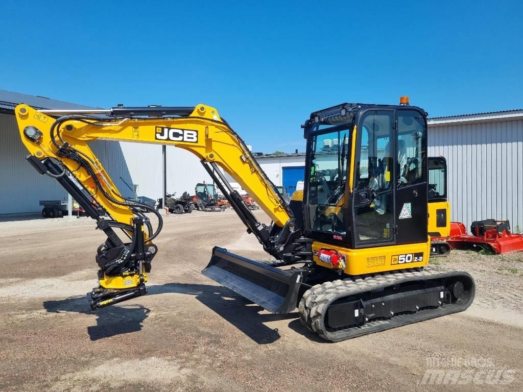 JCB 50Z-2,  Omg.lev! Mini kotrók < 7t