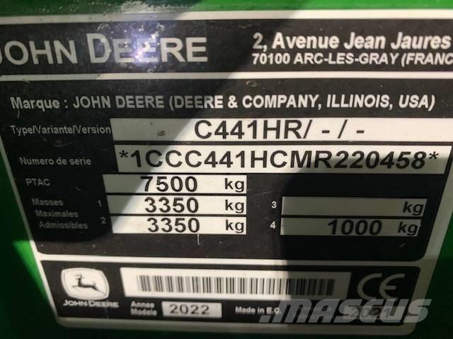 John Deere C441 R Körbálázók