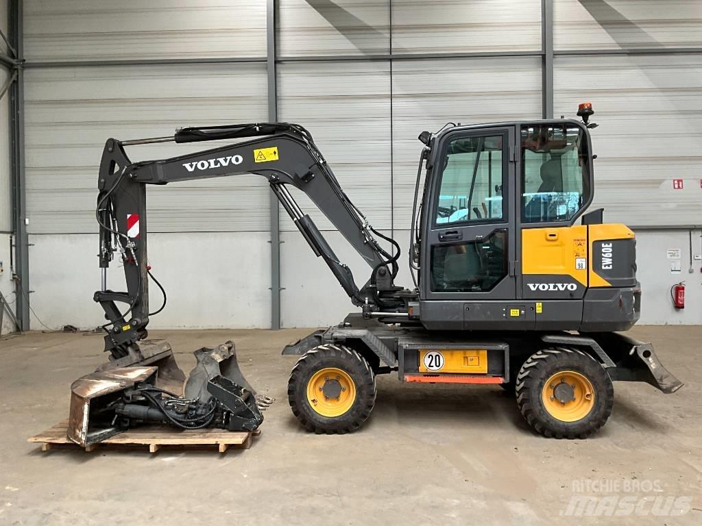 Volvo EW 60 E Gumikerekes kotrók