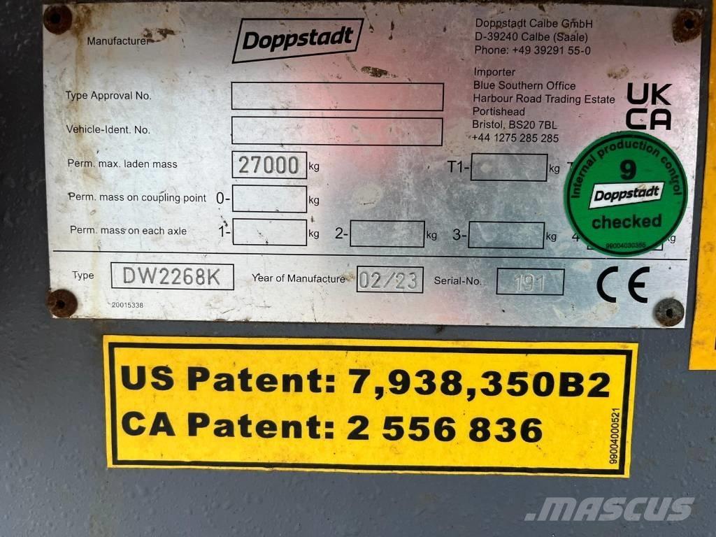 Doppstadt DW 2268K Irat megsemmisítők