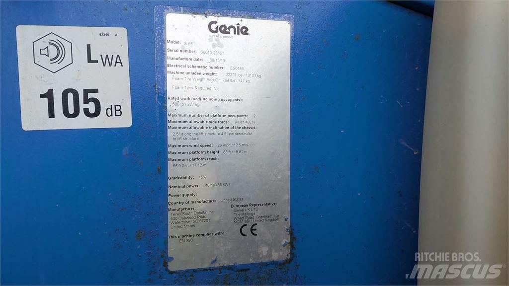 Genie S65 Teleszkópos emelők