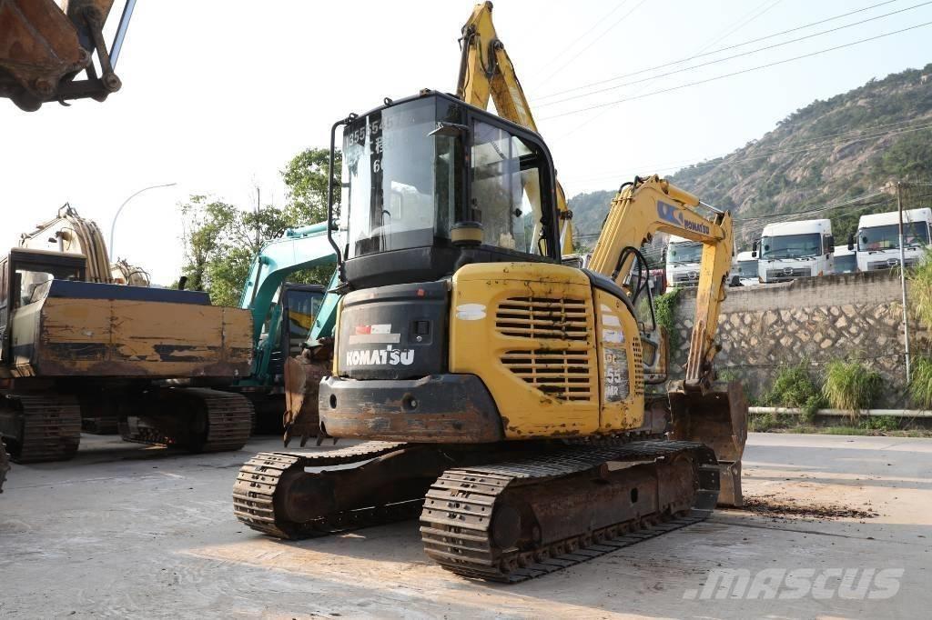 Komatsu PC 55 MR-2 Mini kotrók < 7t