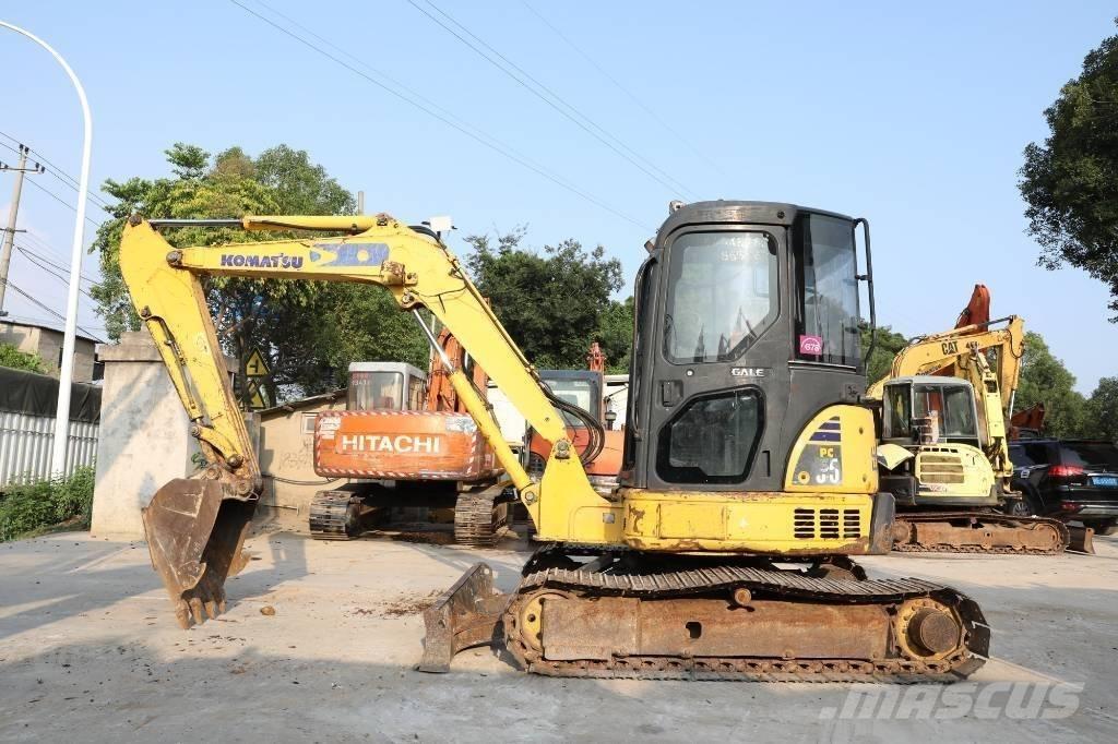 Komatsu PC 55 MR-2 Mini kotrók < 7t