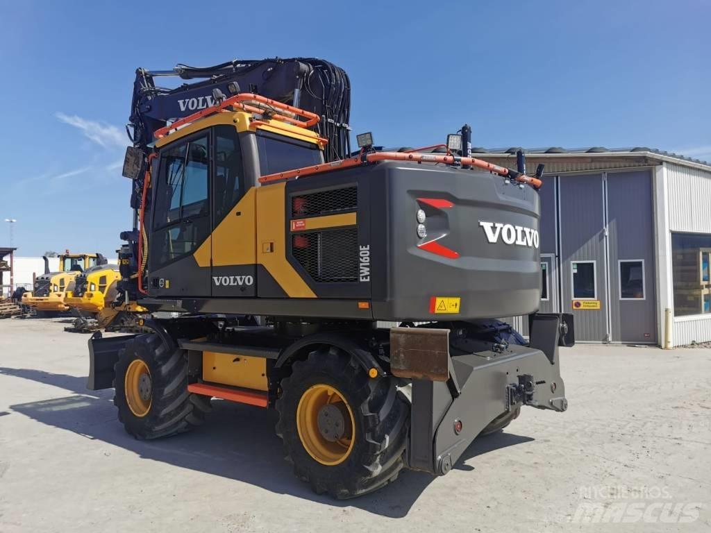Volvo EW160E Gumikerekes kotrók