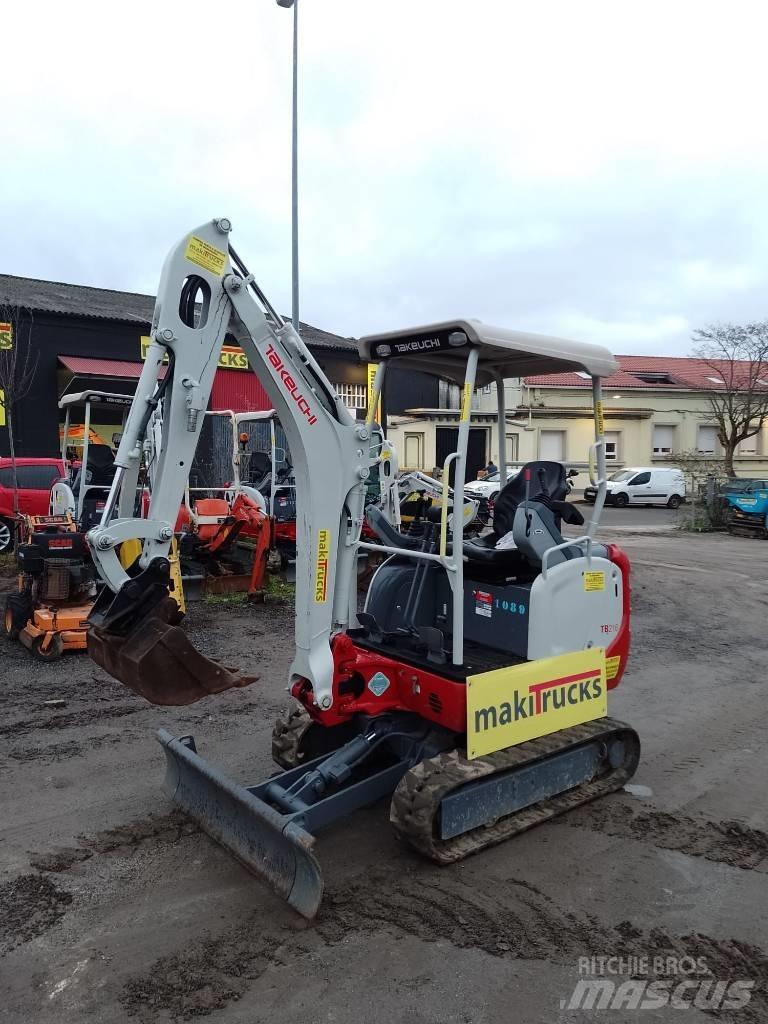 Takeuchi TB216 Mini kotrók < 7t