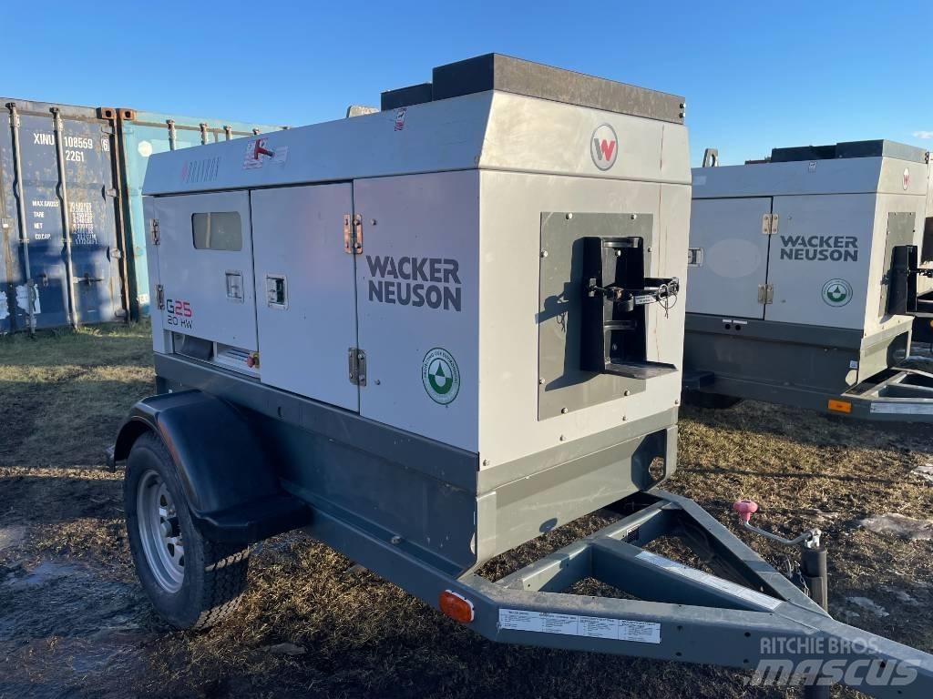 Wacker Neuson G 25 Dízel áramfejlesztők