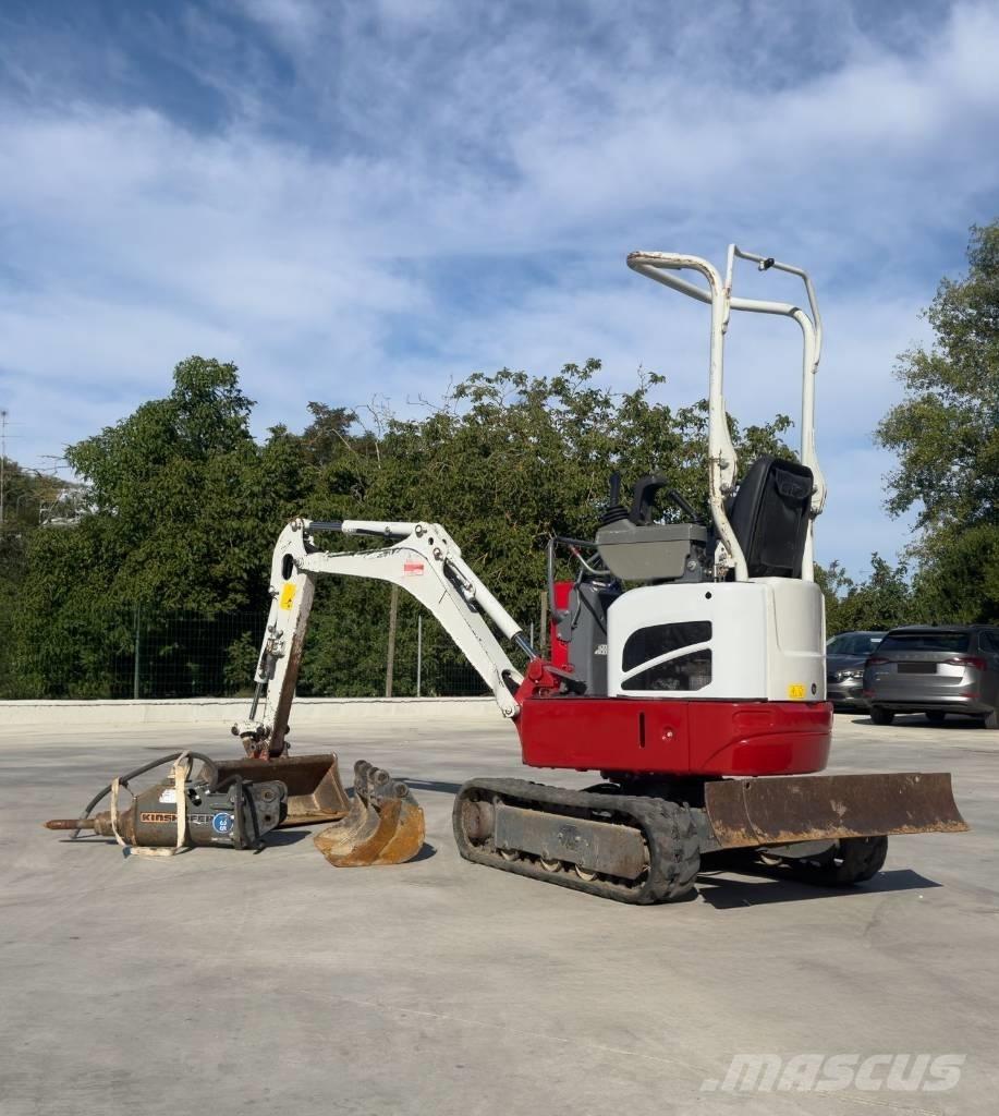Takeuchi TB 210 R Mini kotrók < 7t