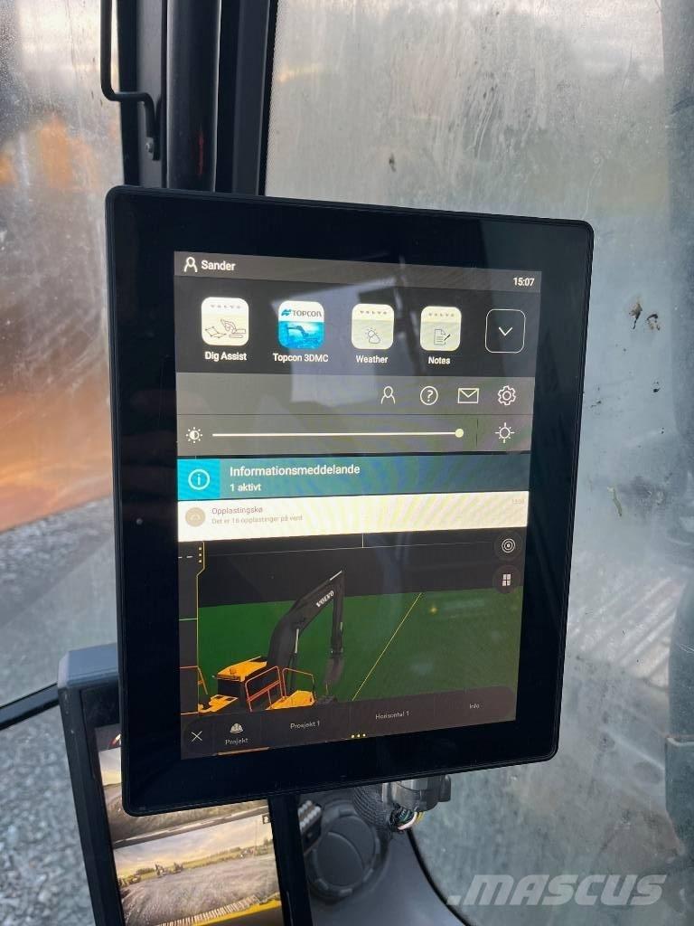 Volvo EC 250 EL Lánctalpas kotrók