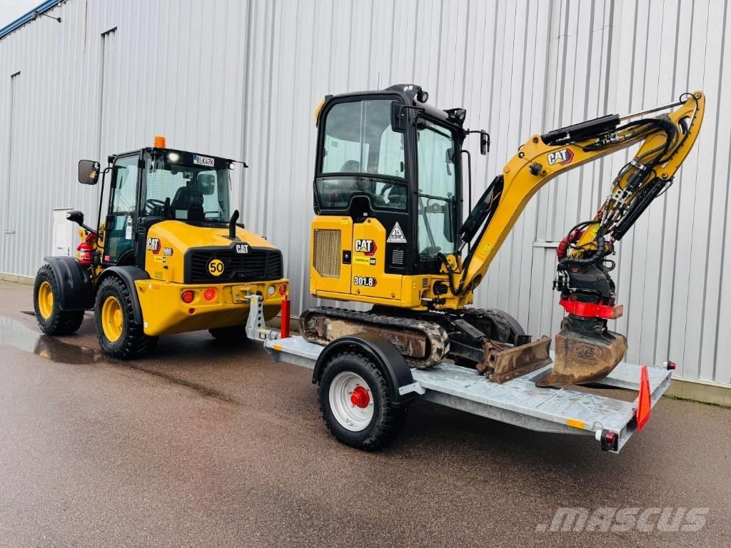 CAT 301.8 Mini kotrók < 7t
