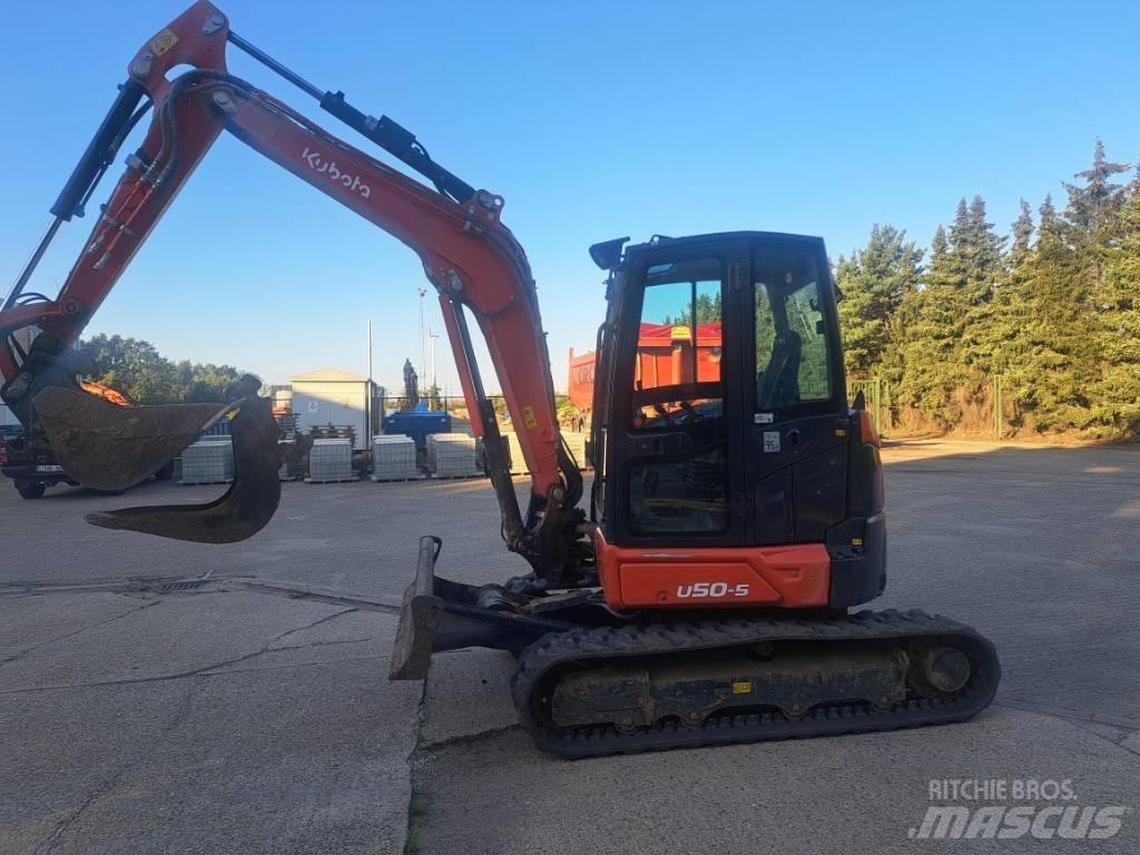Kubota U 50 Mini kotrók < 7t