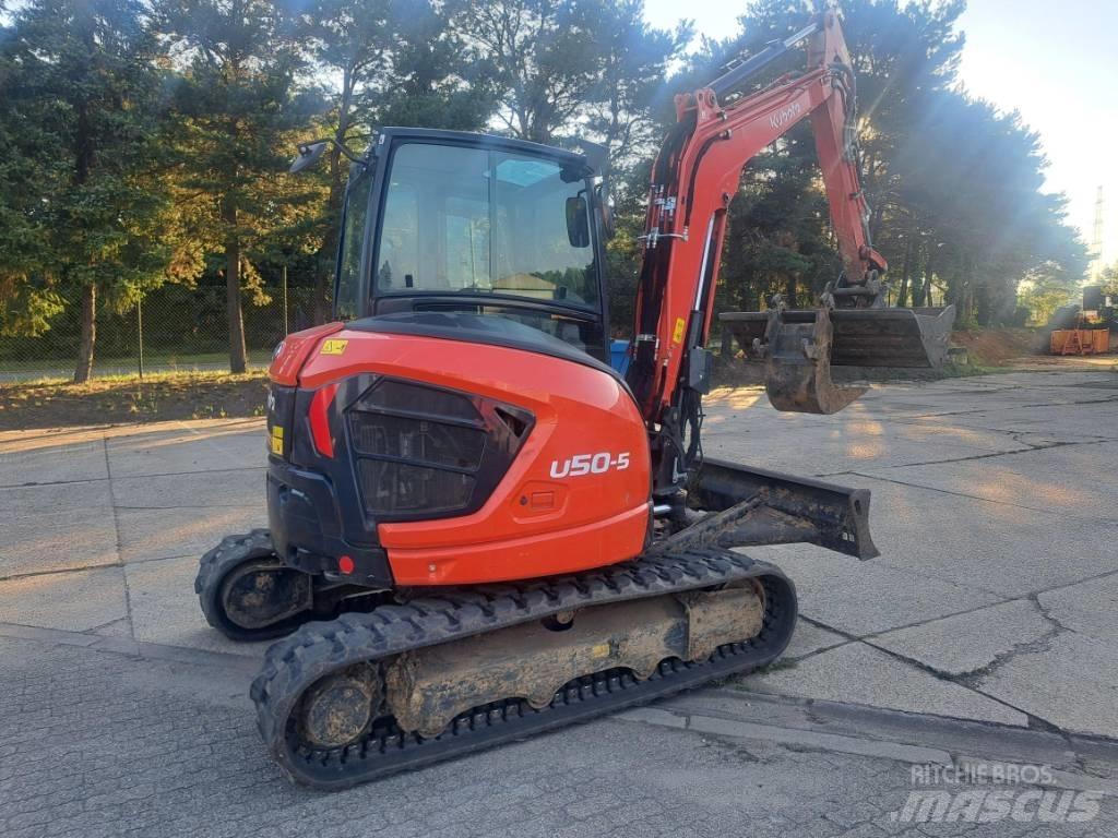 Kubota U 50 Mini kotrók < 7t