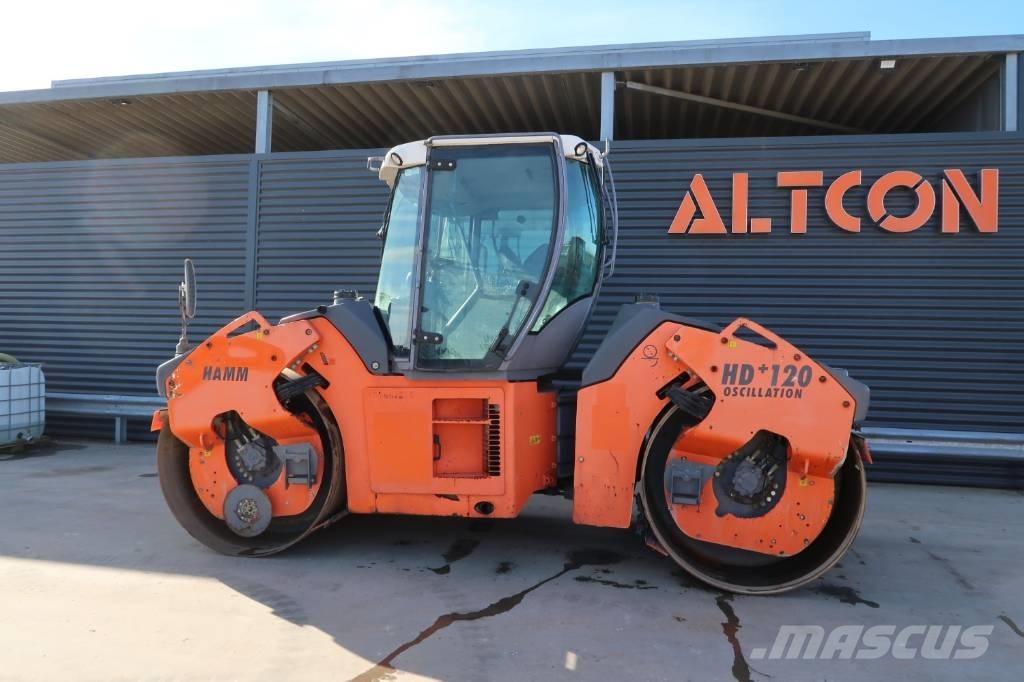 Hamm HD+ 120 VO Ikerdobos hengerek