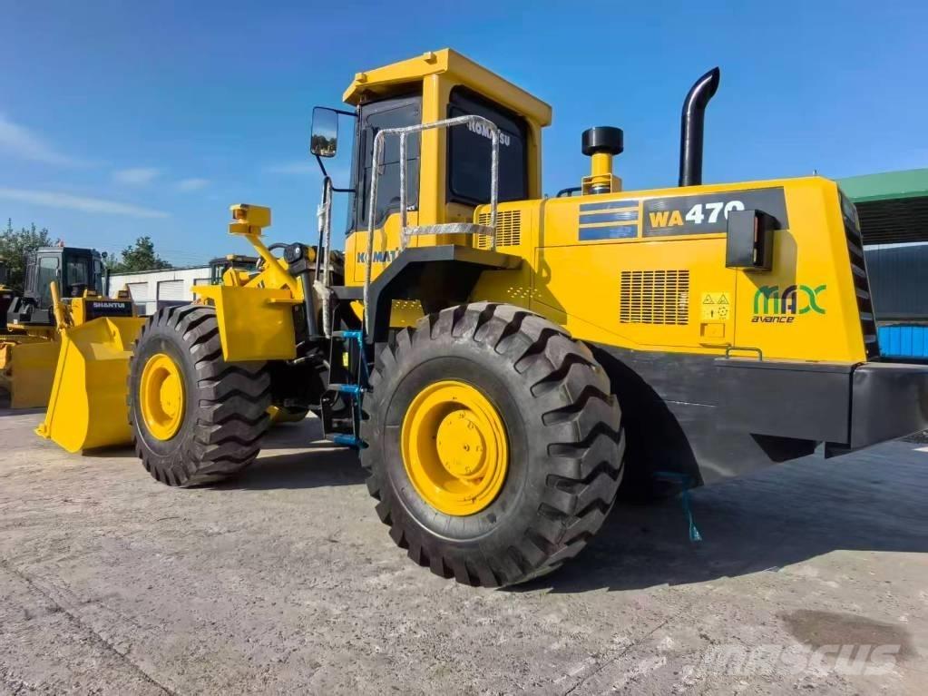 Komatsu WA 470 Gumikerekes homlokrakodók