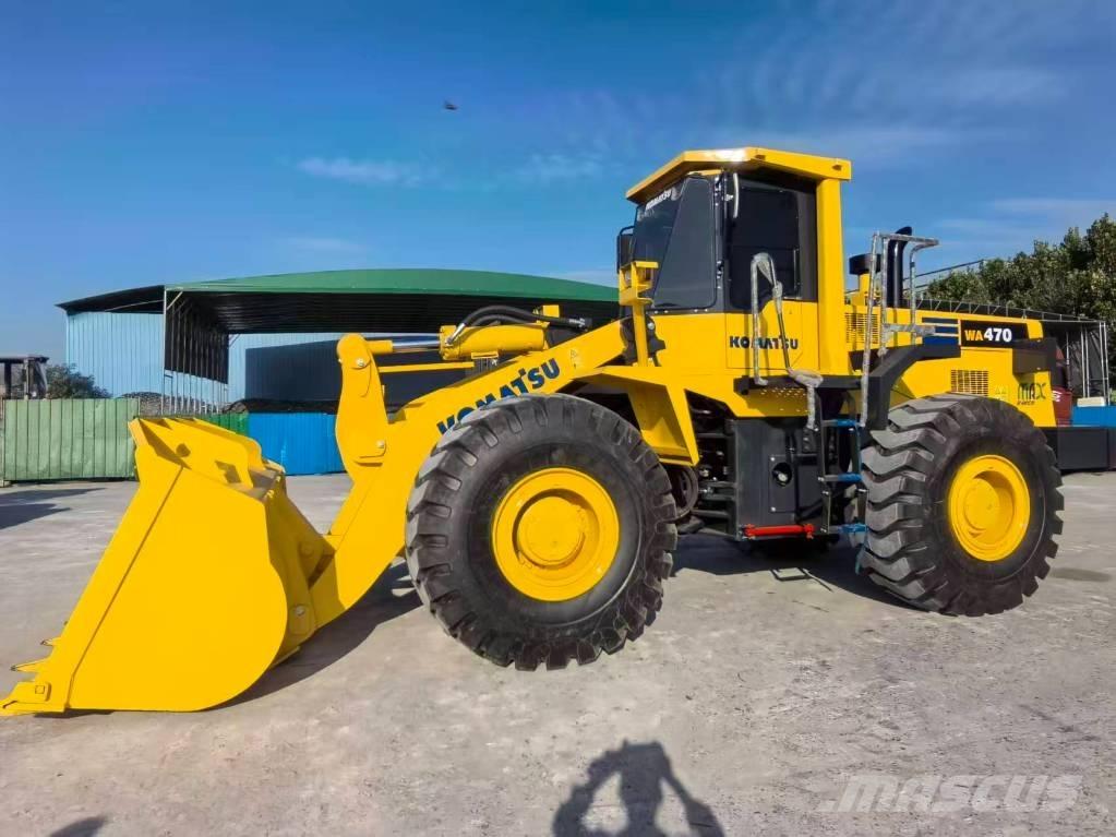 Komatsu WA 470 Gumikerekes homlokrakodók