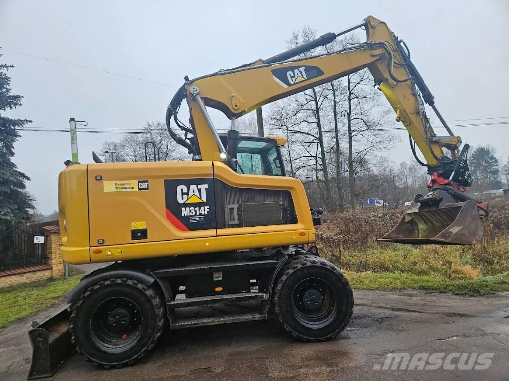 CAT m 314 F Gumikerekes kotrók