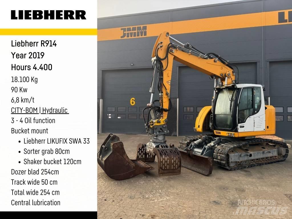 Liebherr R 914 Lánctalpas kotrók