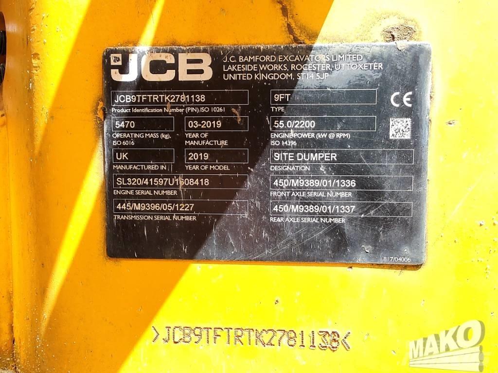 JCB 9TFT Mezei dömperek