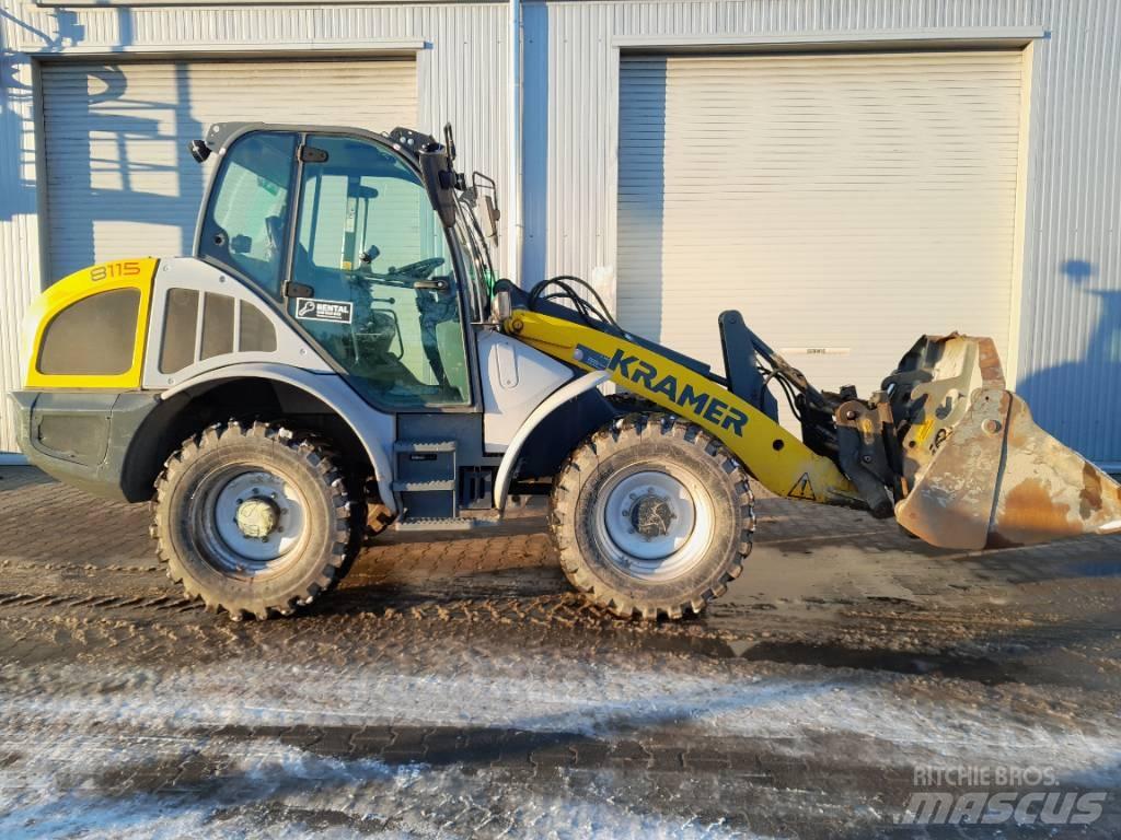 Wacker Neuson 8115 Gumikerekes homlokrakodók