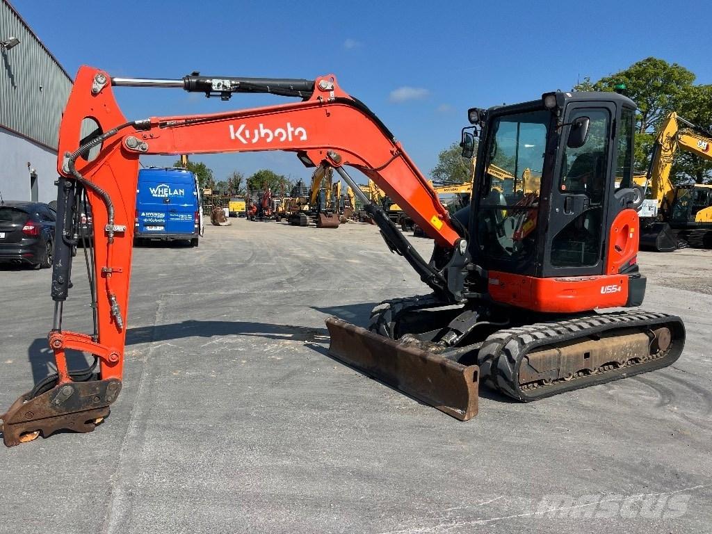 Kubota U 55-4 Mini kotrók < 7t