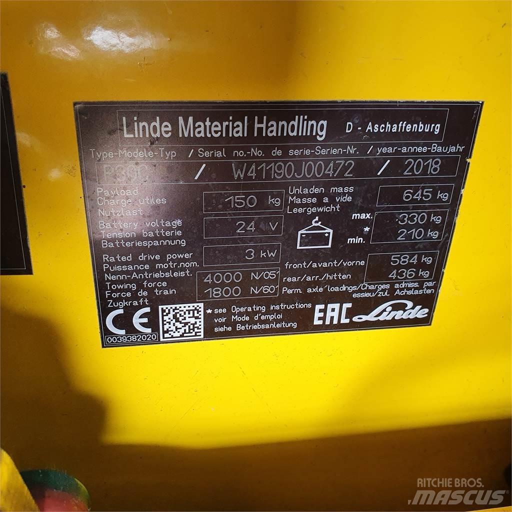 Linde P30C Vontatótargonca