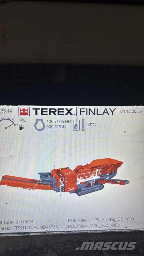 Terex Finlay J1175 Törőgépek