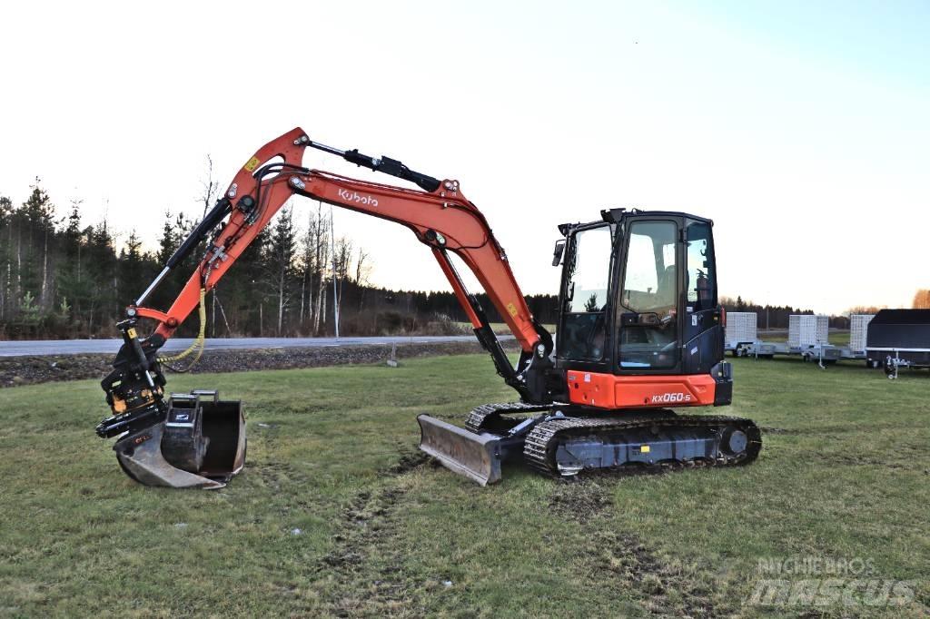 Kubota KX060-5 Mini kotrók < 7t