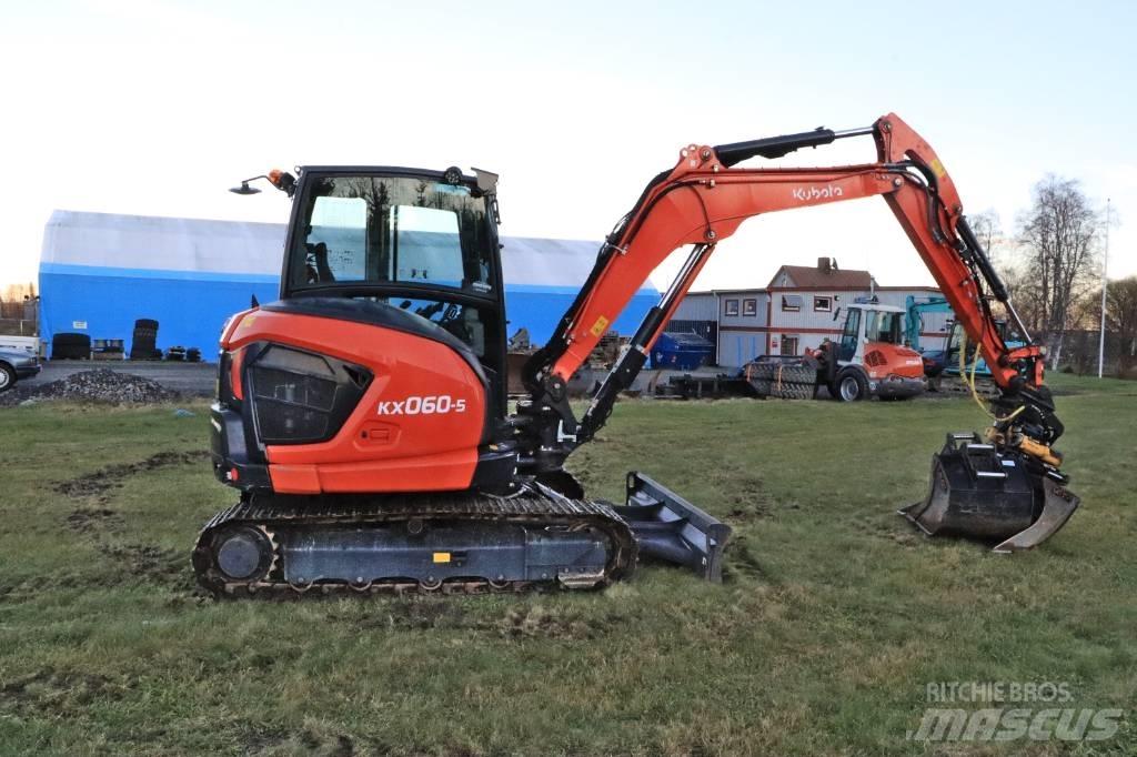 Kubota KX060-5 Mini kotrók < 7t