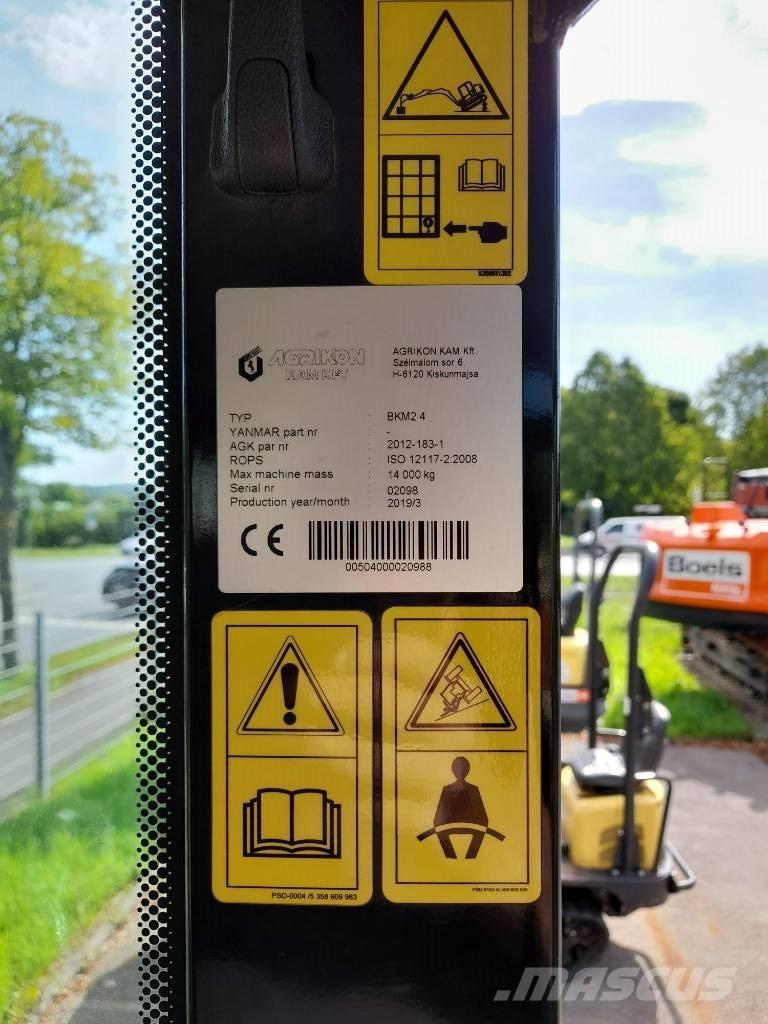 Yanmar SV120-2PB Közepes (midi) kotrók 7 t - 12 t