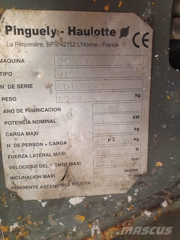 Haulotte H 15 SX Ollós emelők