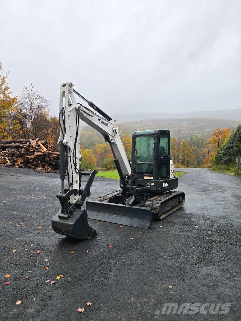 Bobcat E 55 Mini kotrók < 7t