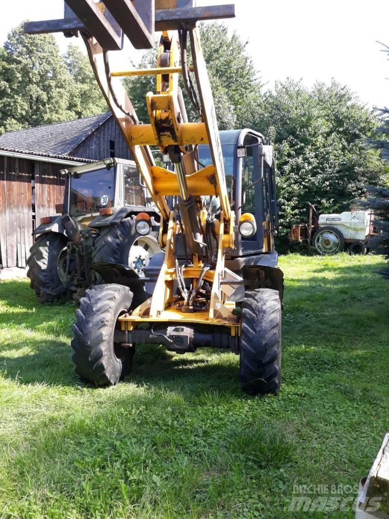Ahlmann AL 80 Gumikerekes homlokrakodók