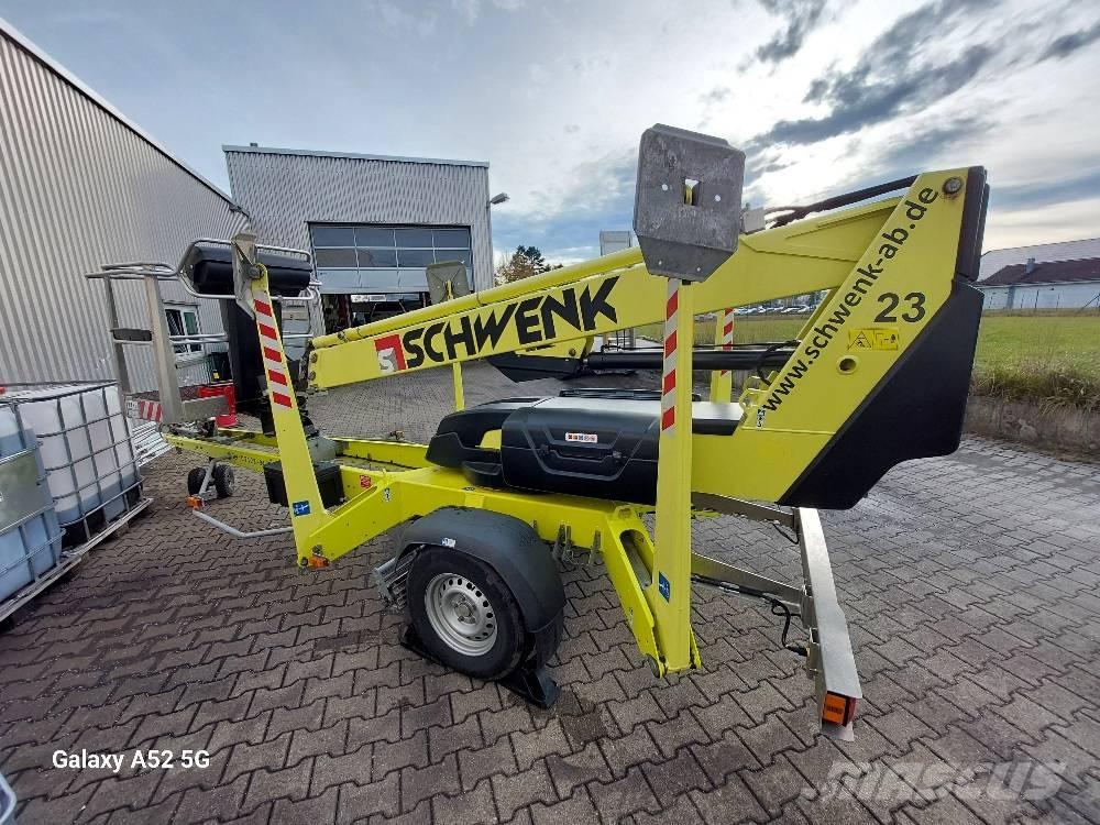 Dinolift 135 TB Pótkocsira szerelt emelők és állványok