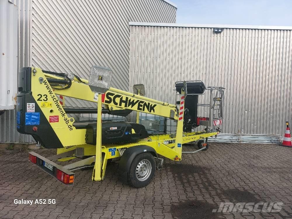 Dinolift 135 TB Pótkocsira szerelt emelők és állványok