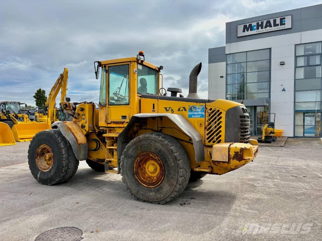 Volvo L110E Gumikerekes homlokrakodók