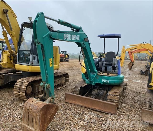 Komatsu PC35MR-1 Mini kotrók < 7t
