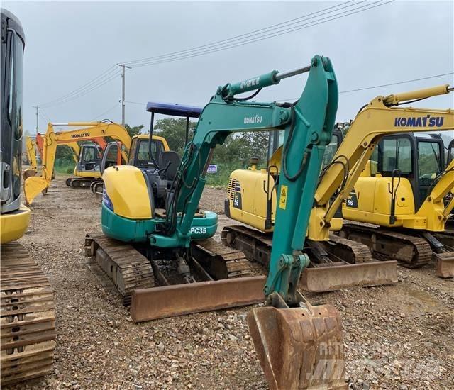 Komatsu PC35MR-1 Mini kotrók < 7t