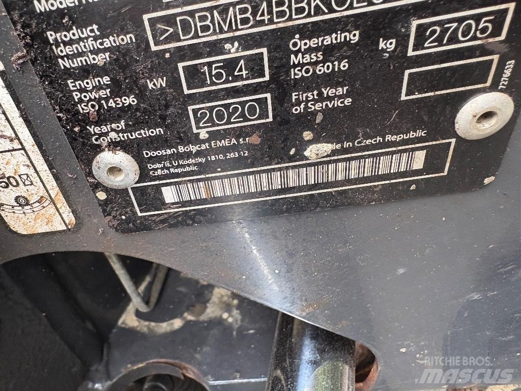 Doosan DX 27 Z Mini kotrók < 7t