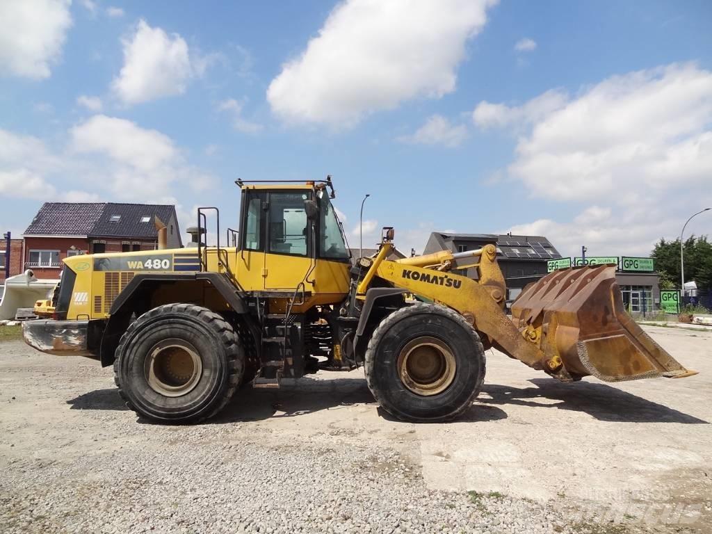 Komatsu WA 480-6 Gumikerekes homlokrakodók
